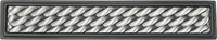 Spectra Waves 3'' cc pull in finish Black and Satin 9023BS
