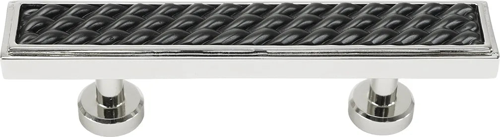 Spectra Waves 3'' cc pull in finish Chrome and Black 9023CB