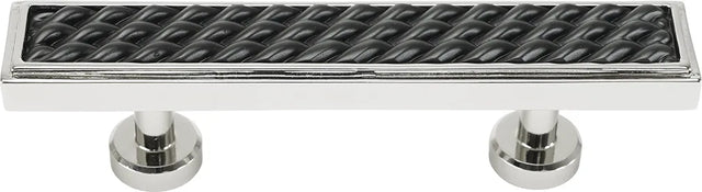 Spectra Waves 3'' cc pull in finish Chrome and Black 9023CB