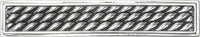 Spectra Waves 4'' cc pull in finish Chrome 9024C