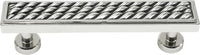 Spectra Waves 4'' cc pull in finish Chrome 9024C