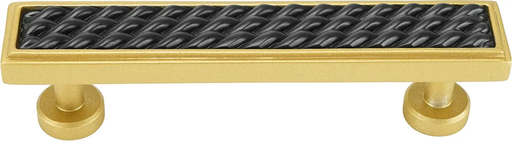 Spectra Waves 4'' cc pull in finish Gold and Black 9024GB