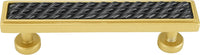 Spectra Waves 4'' cc pull in finish Gold and Black 9024GB