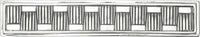 Spectra Weaves 3'' cc pull in finish Chrome 9033C
