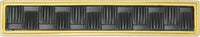 Spectra Weaves 3'' cc pull in finish Gold and Black 9033GB
