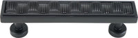 Spectra Weaves 4'' cc pull in finish Black 9034B