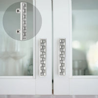 Spectra Weaves 4'' cc pull in finish Chrome 9034C
