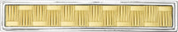 Spectra Weaves 4'' cc pull in finish Chrome and Gold 9034CG