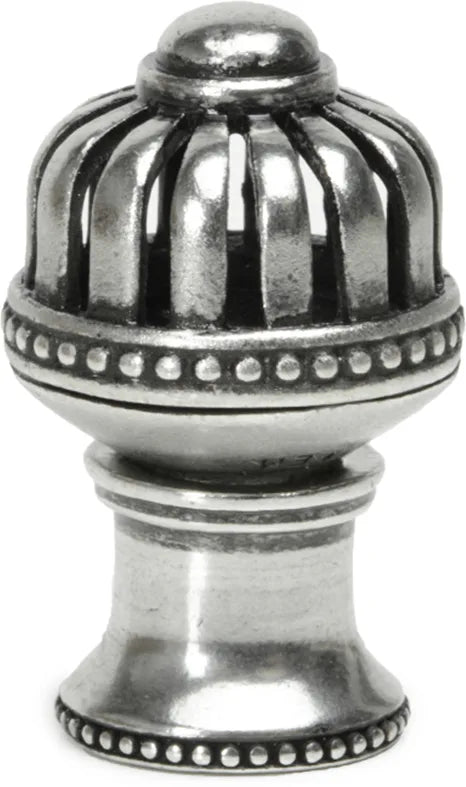 Cricket Cage medium round knob with flared foot in Chalice. 954B-9