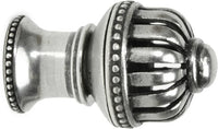 Cricket Cage medium round knob with flared foot in Chalice. 954B-9