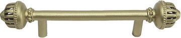 Cricket Cage large 3'' cc pull in Soft Gold. 959-27