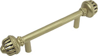 Cricket Cage large 3'' cc pull in Soft Gold. 959-27