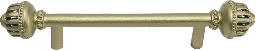 Cricket Cage large 4'' cc pull in Soft Gold. 960-27