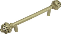Cricket Cage large 4'' cc pull in Soft Gold. 960-27