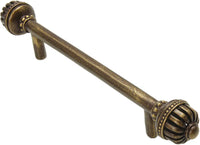 Cricket Cage large 5'' cc pull in Antique Brass. 961-3