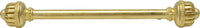 Cricket Cage large 5'' cc pull in Gilded Mercury. 961-8