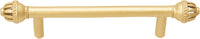 Cricket Cage medium 4'' cc pull in Soft Gold. 963-27