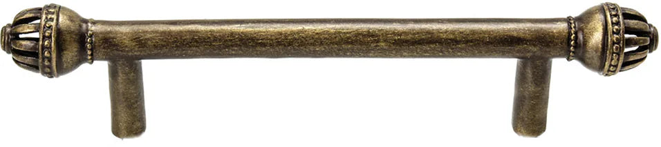 Cricket Cage medium 4'' cc pull in Antique Brass. 963-3