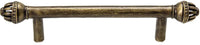 Cricket Cage medium 4'' cc pull in Antique Brass. 963-3