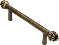Cricket Cage medium 4'' cc pull in Antique Brass. 963-3