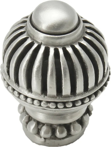 Cricket Cage large round knob with beaded base 968