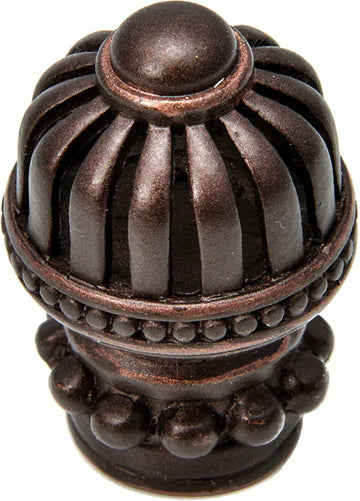 Cricket Cage medium round knob with beaded base 969-22