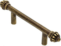 Cricket Cage small 3'' cc pull in Antique Brass. 983-3