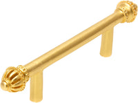 Cricket Cage small 3'' cc pull in Gilded Mercury. 983-8