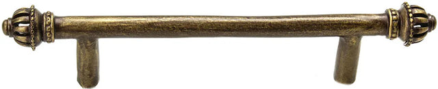 Cricket Cage small 4'' cc pull in Antique Brass. 984-3