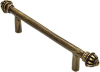 Cricket Cage small 4'' cc pull in Antique Brass. 984-3