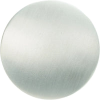 Latitude Round large aluminum knob, satin nickel finish CD-LRA