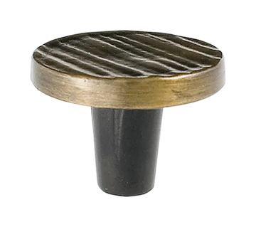 Forged 3 Round Knob 1 1/2'' C-FC301