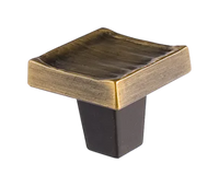 Forged 3 Square Knob 1 1/4'' C-FC304