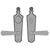 Entry Dead Bolt/ Spring Latch