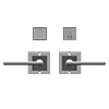Entry Dead Bolt/ Spring Latch