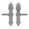 Patio Dead Bolt/Spring Latch