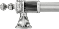 10'' cc Chesapeake Appliance Pull, Clear Crystal, Matte Silver Finish 10054/10/MS