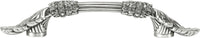 3'' cc Louis Xv Crystalized Pull, Clear Crystal, Burnish Silver Finish 10277/16