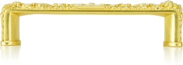 5'' cc Evening Dress 2 Pull, Clear Crystal Satin Gold Finish 10349SG