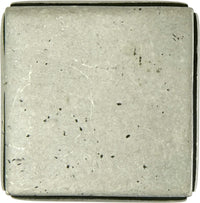 Edgar Berebi Halton 1-1/4'' Center To Center Square Knob In Artisan Pewter Finish 10435AP