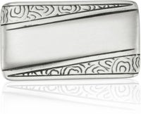Chester Rectangle Knob, Matte Silver Finish 10503MS