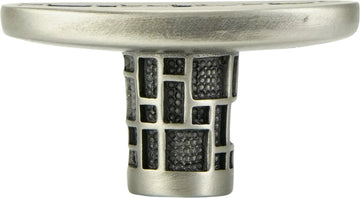 Tile Oval Knob, Antique Nickel 10673AN