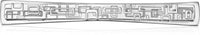 5'' cc Mid-century Pull Satin Nickel Finish 10681SN