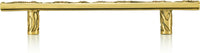 5'' cc Evening Dress 3 Pull, Lt Smoke Topaz, Museum Gold Finish 10682MG