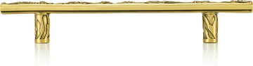 5'' cc Evening Dress 3 Pull, Lt Smoke Topaz, Museum Gold Finish 10682MG
