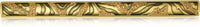 5'' cc Evening Dress 3 Pull, Lt Smoke Topaz, Museum Gold Finish 10682MG
