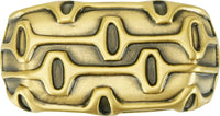 Bubble Rectangle Knob, Museum Gold 10688MG