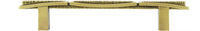 Etched 5'' cc Pull, Burnish Brass 10710BB