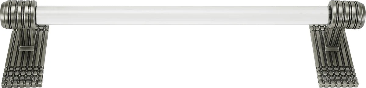 Wilton 30'' Large Towel Bar, Acrylic Handle, Antique Nickel Finish 2100/30/AN
