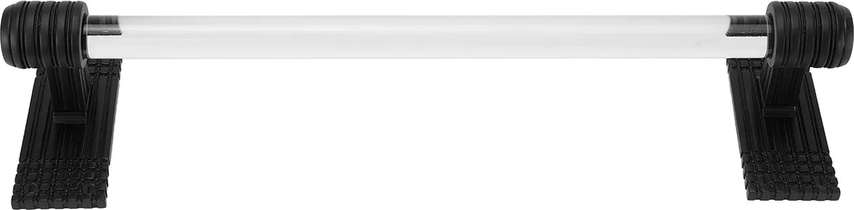 Wilton 18'' Large Towel Bar, Acrylic Handle, Matte Black Finish 2100/18/MB